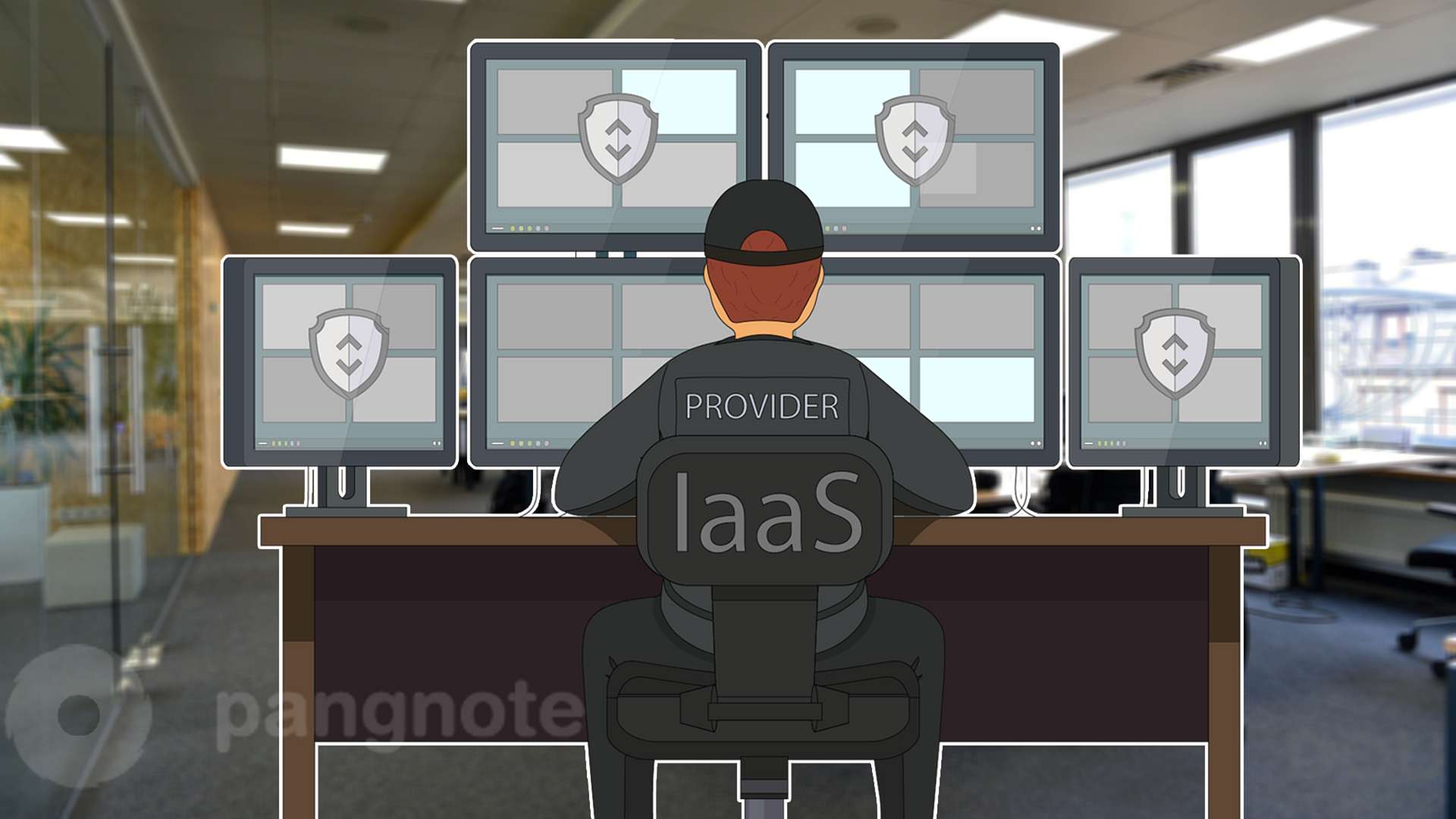 How IaaS provider organizes information security