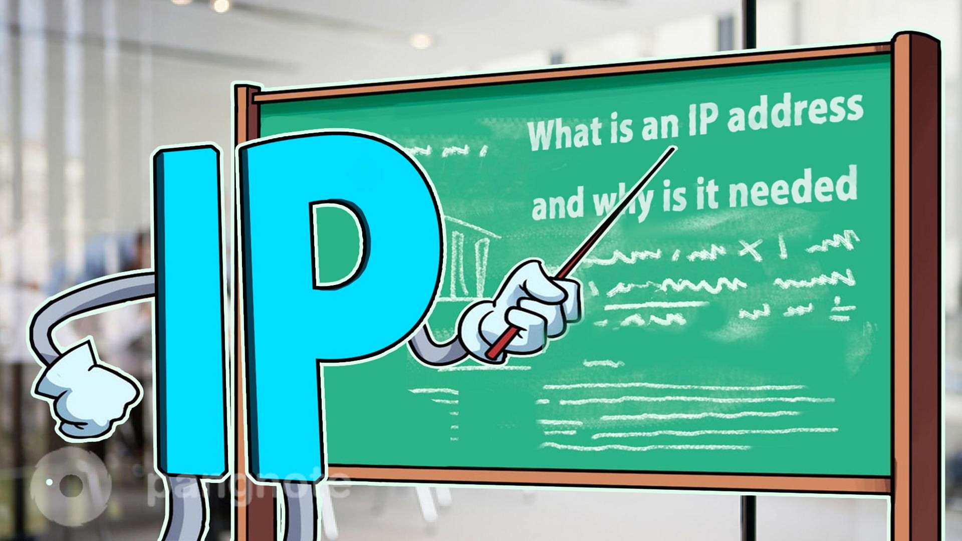 What is an IP address and why is it needed?