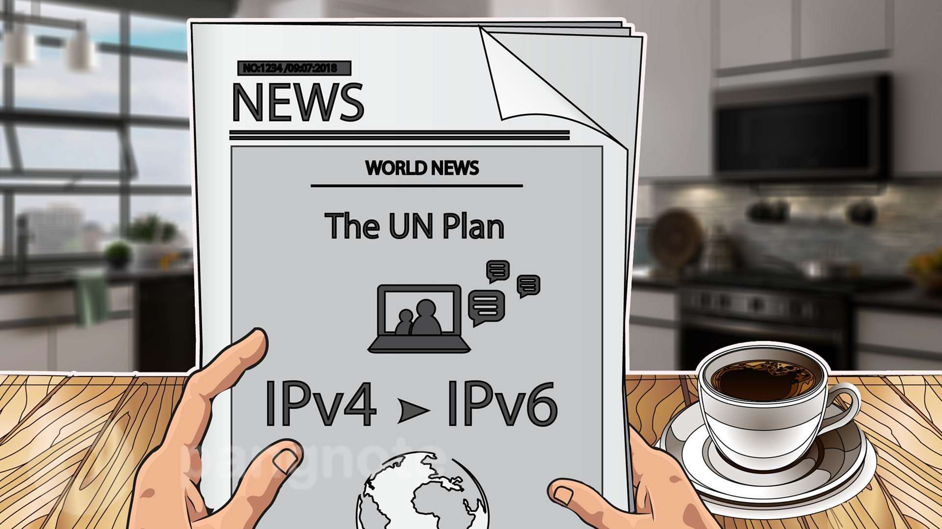 UN published transition plan for Ipv6