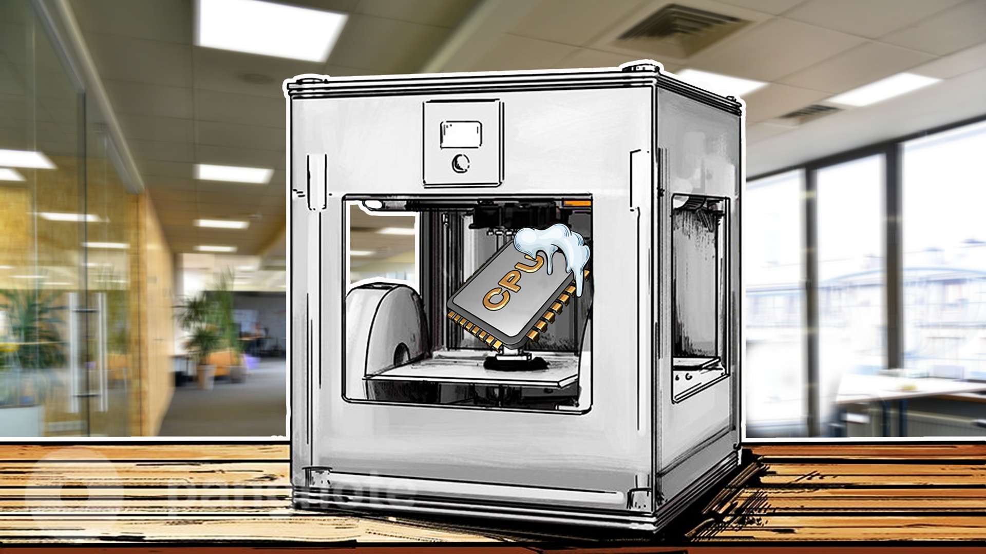 3D printing will be used for CPU cooling instead of thermal paste