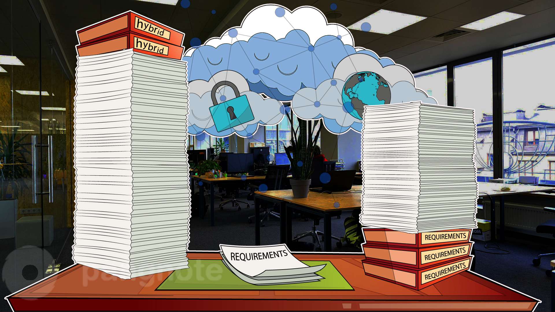 Customer requirements for a hybrid cloud