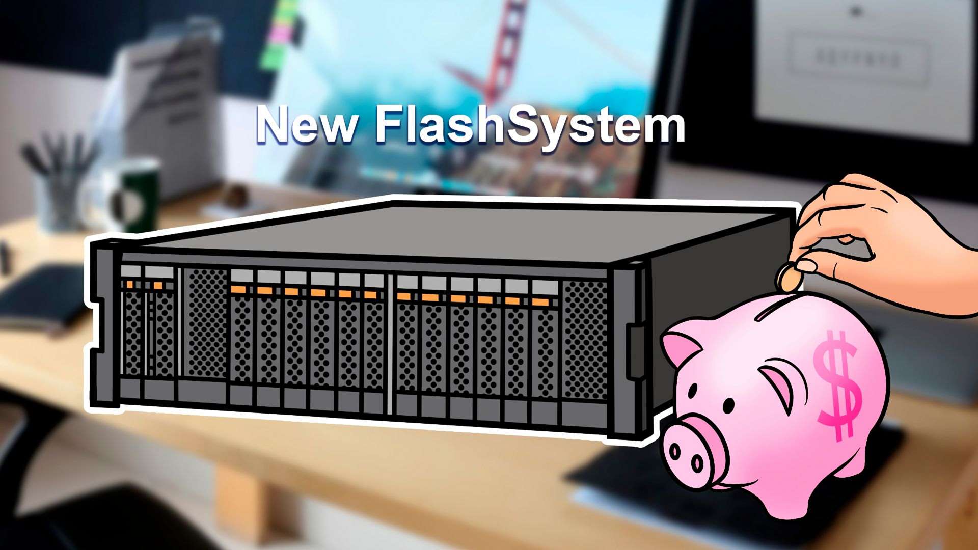 New IBM FlashSystem 840 allows to store in rack up to petabyte