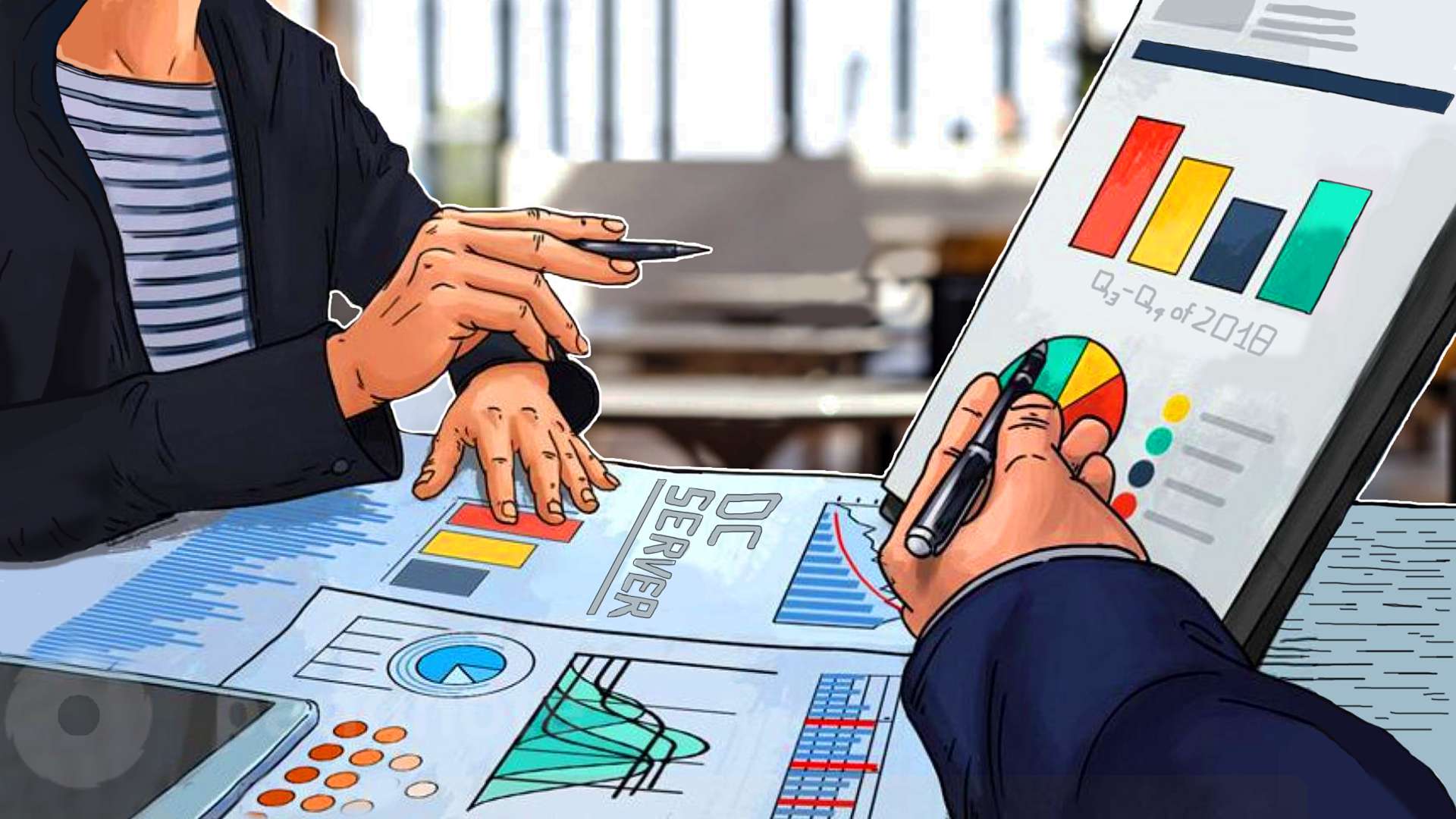 Forecasts for DC server market for Q3-Q4 of 2018.
