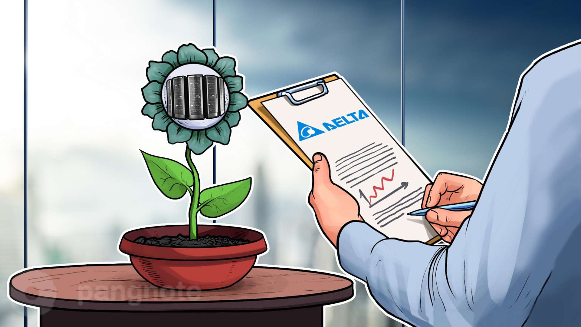 Delta Electronics has demonstrated how to build "green" data centers