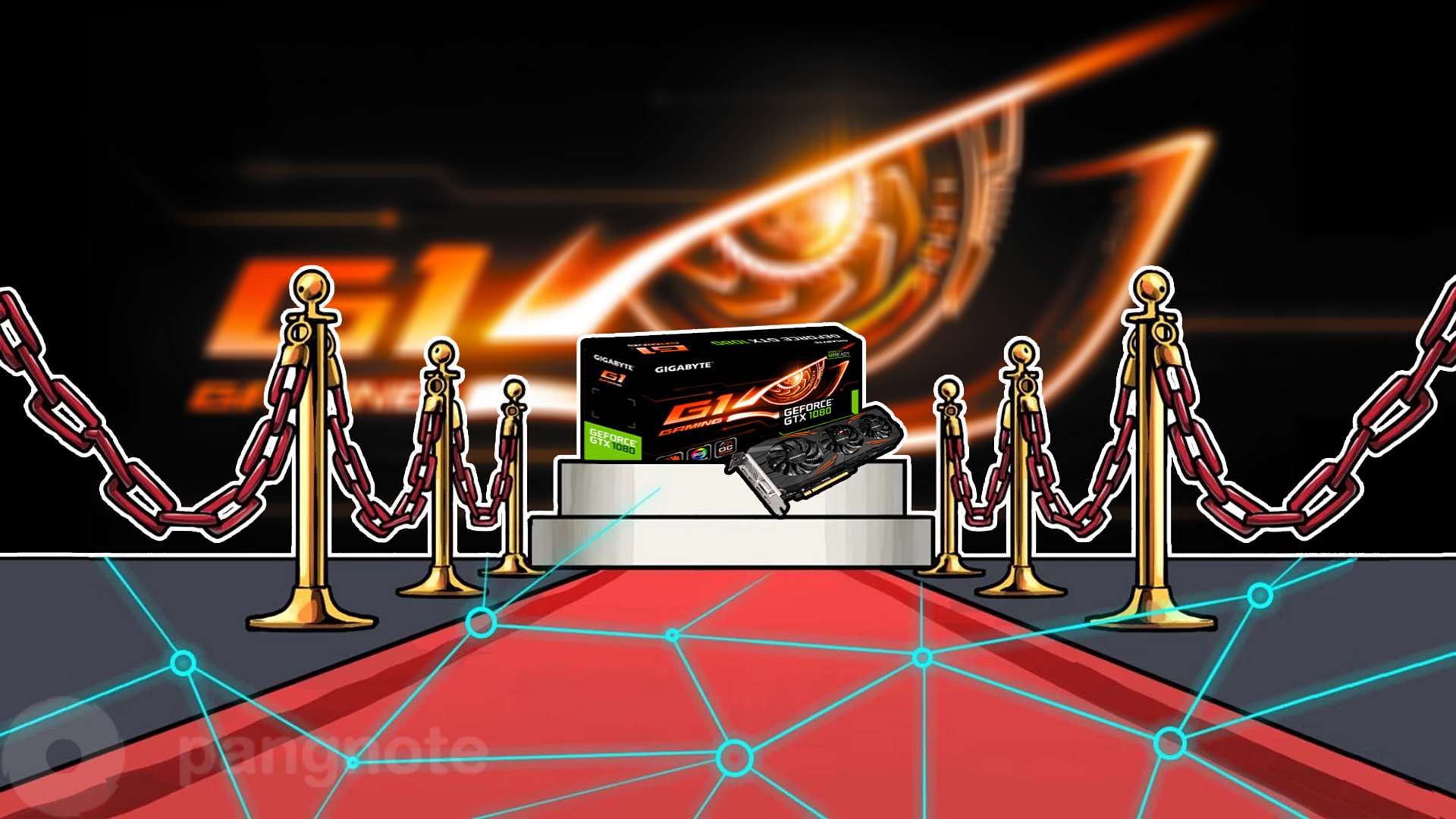 Gigabyte video card with GDDR5X memory