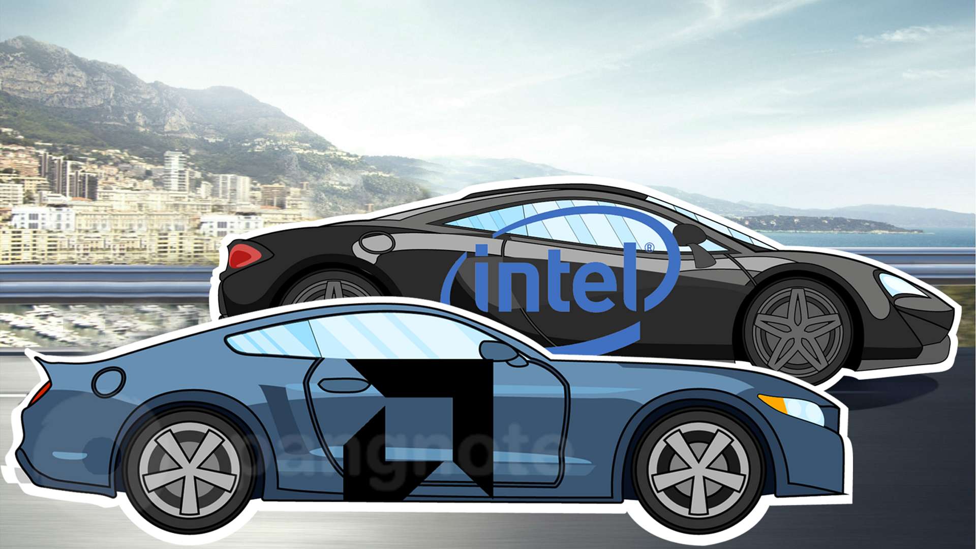 AMD vs Intel: core race