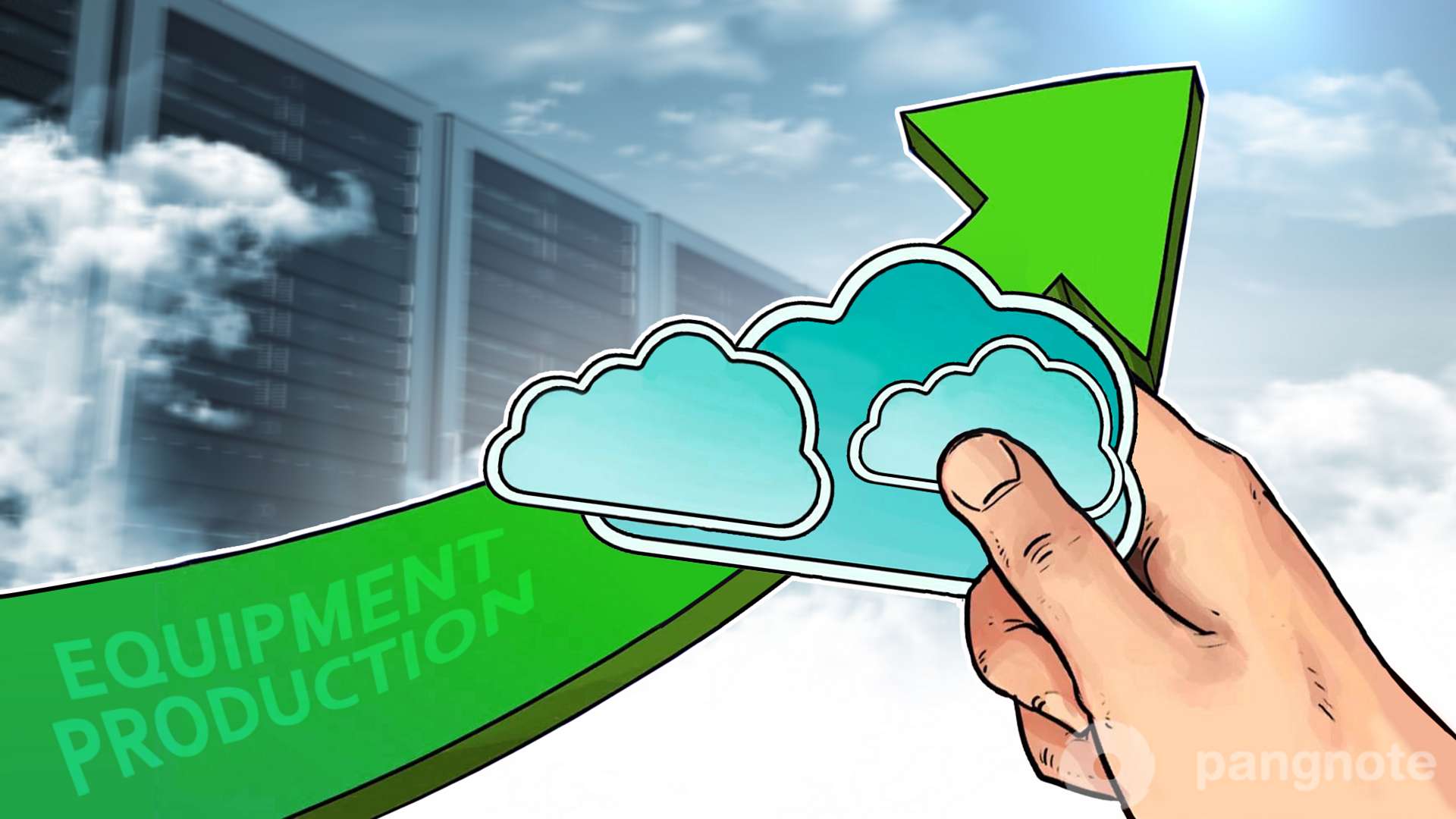 Cloud equipment production volume show strong growing trend