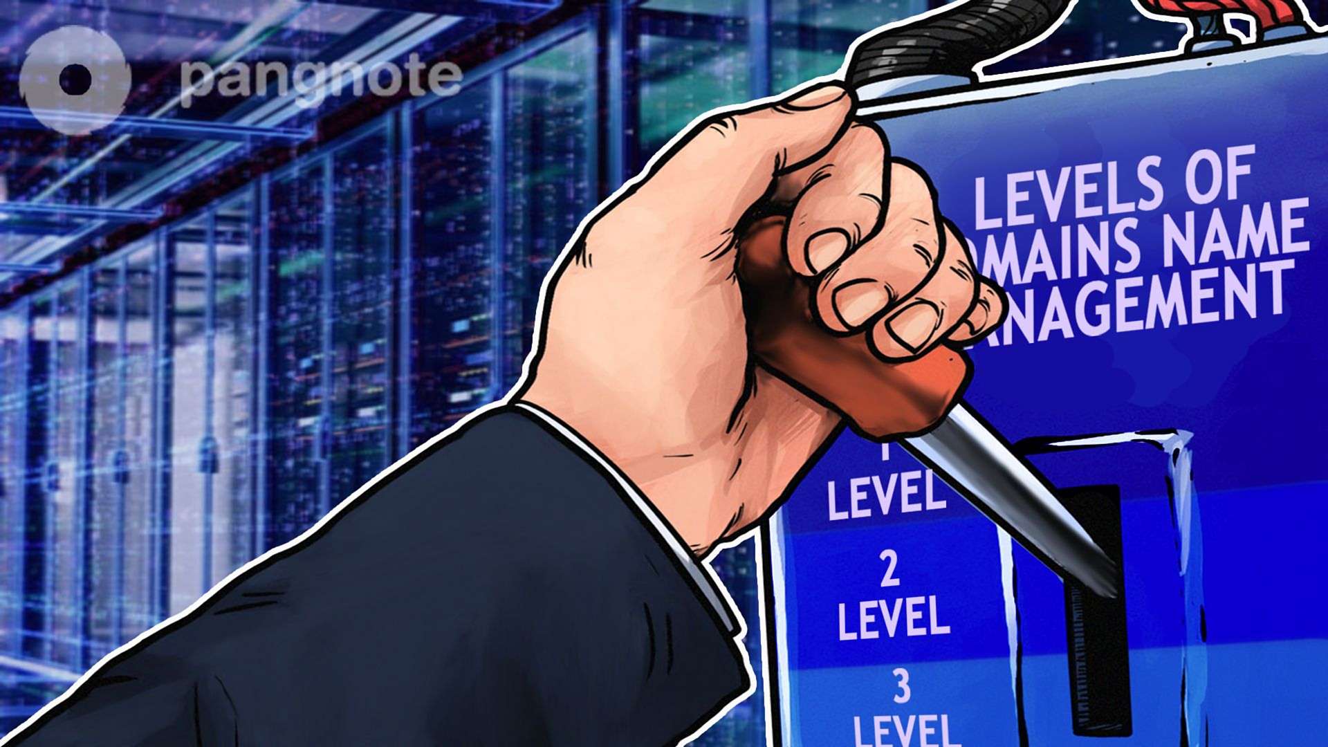 3 levels of domains name management