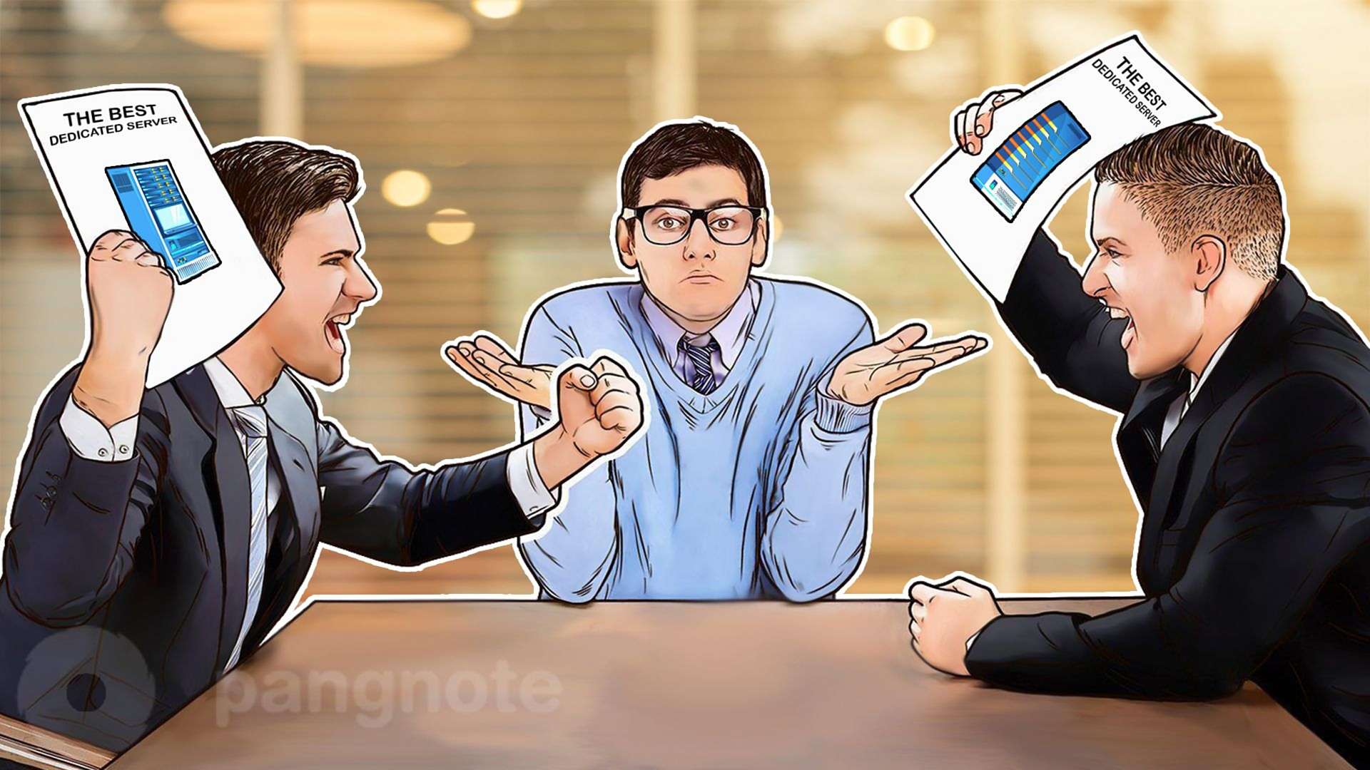 The idea of the best dedicated server for each user is different