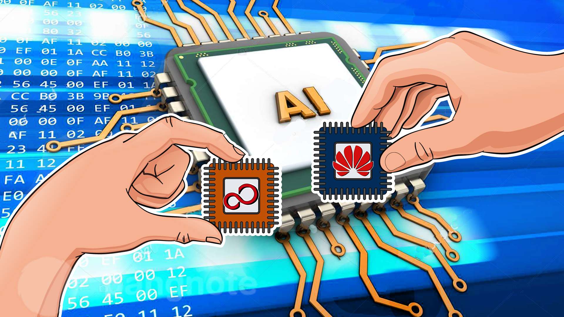 Fujitsu and Huawei entering the market of AI processors