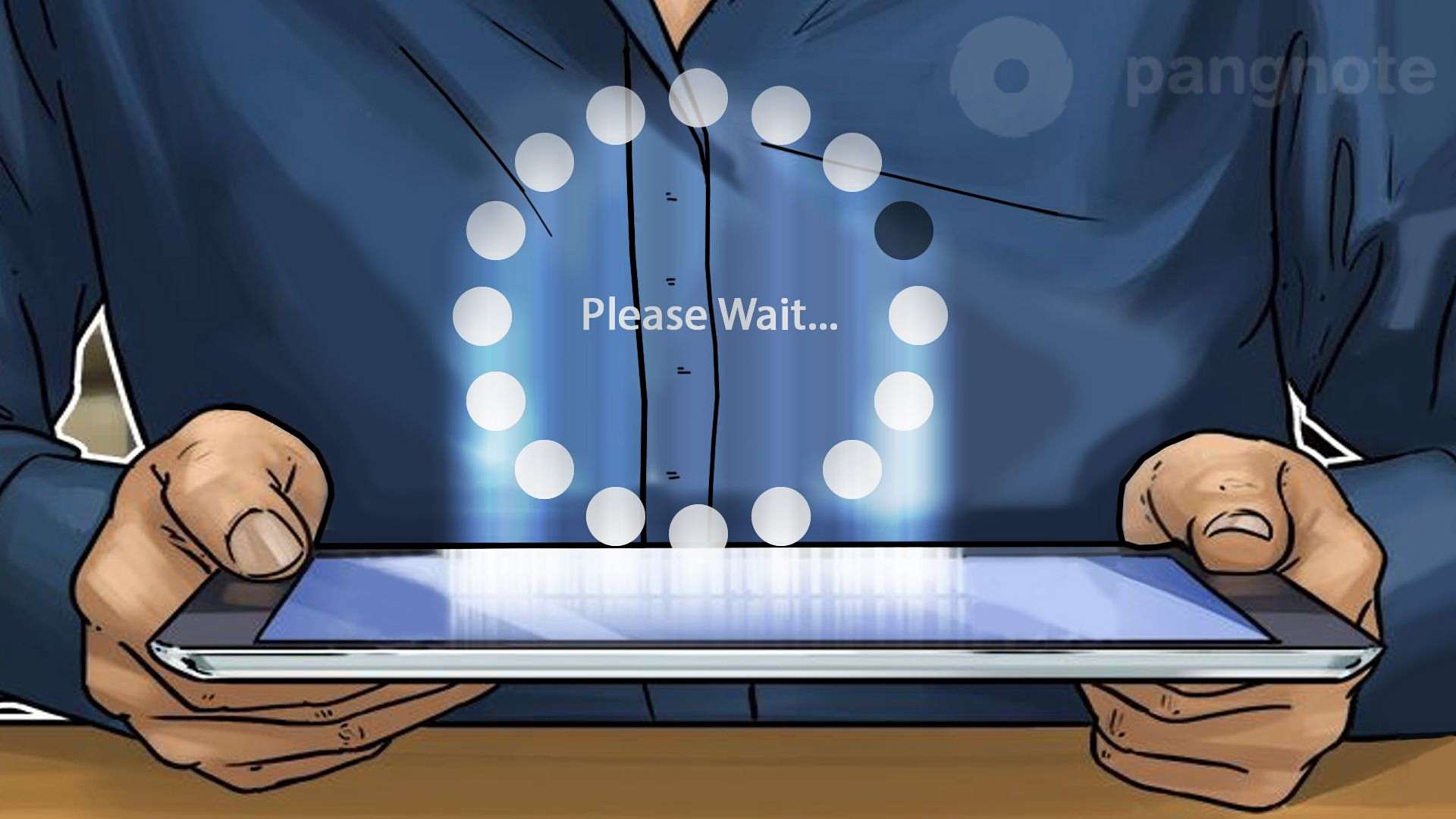 What to do if the webpage takes a long time to load?