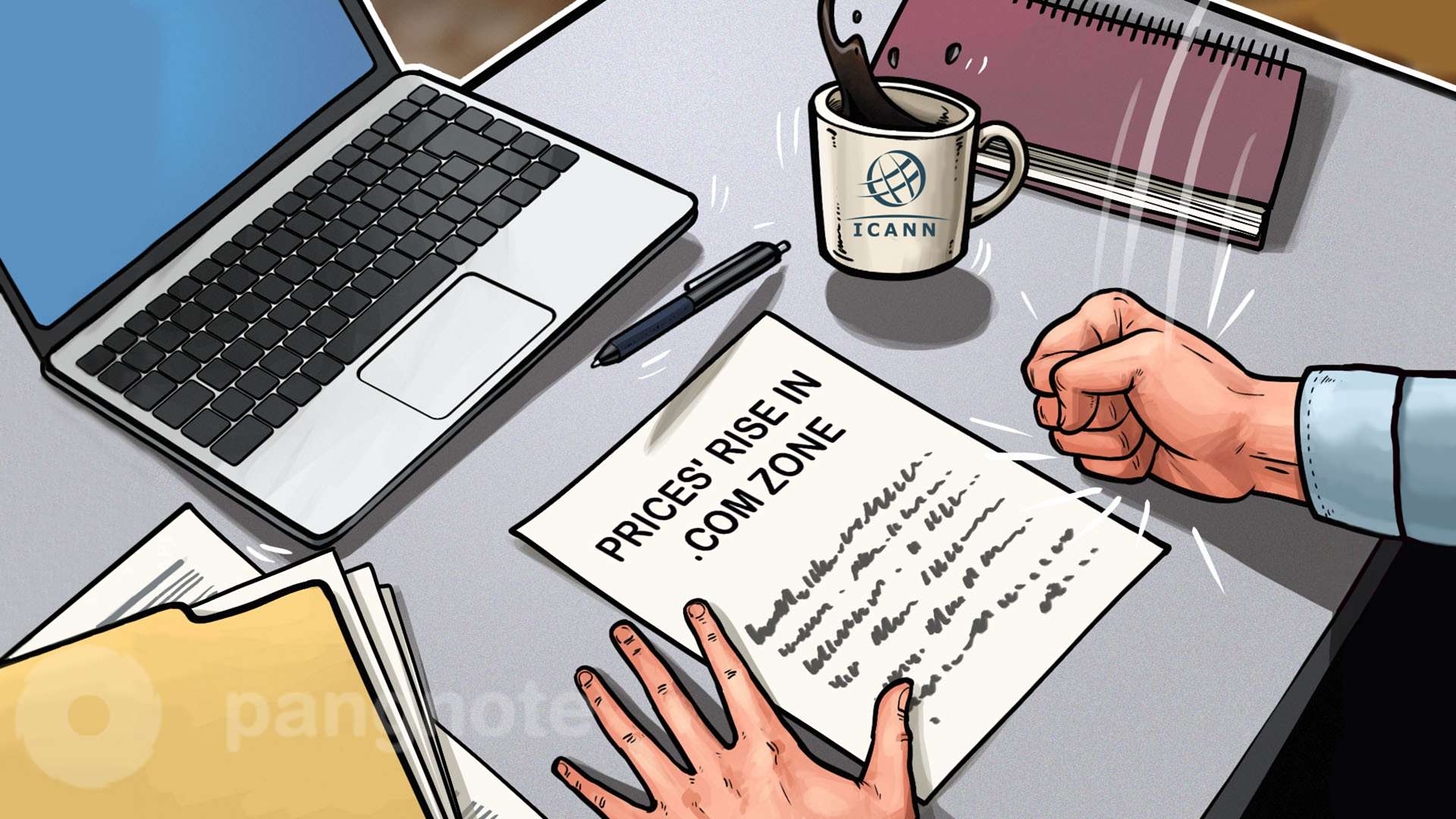 What will be ICANN's response to the domain prices' rise in .COM zone?