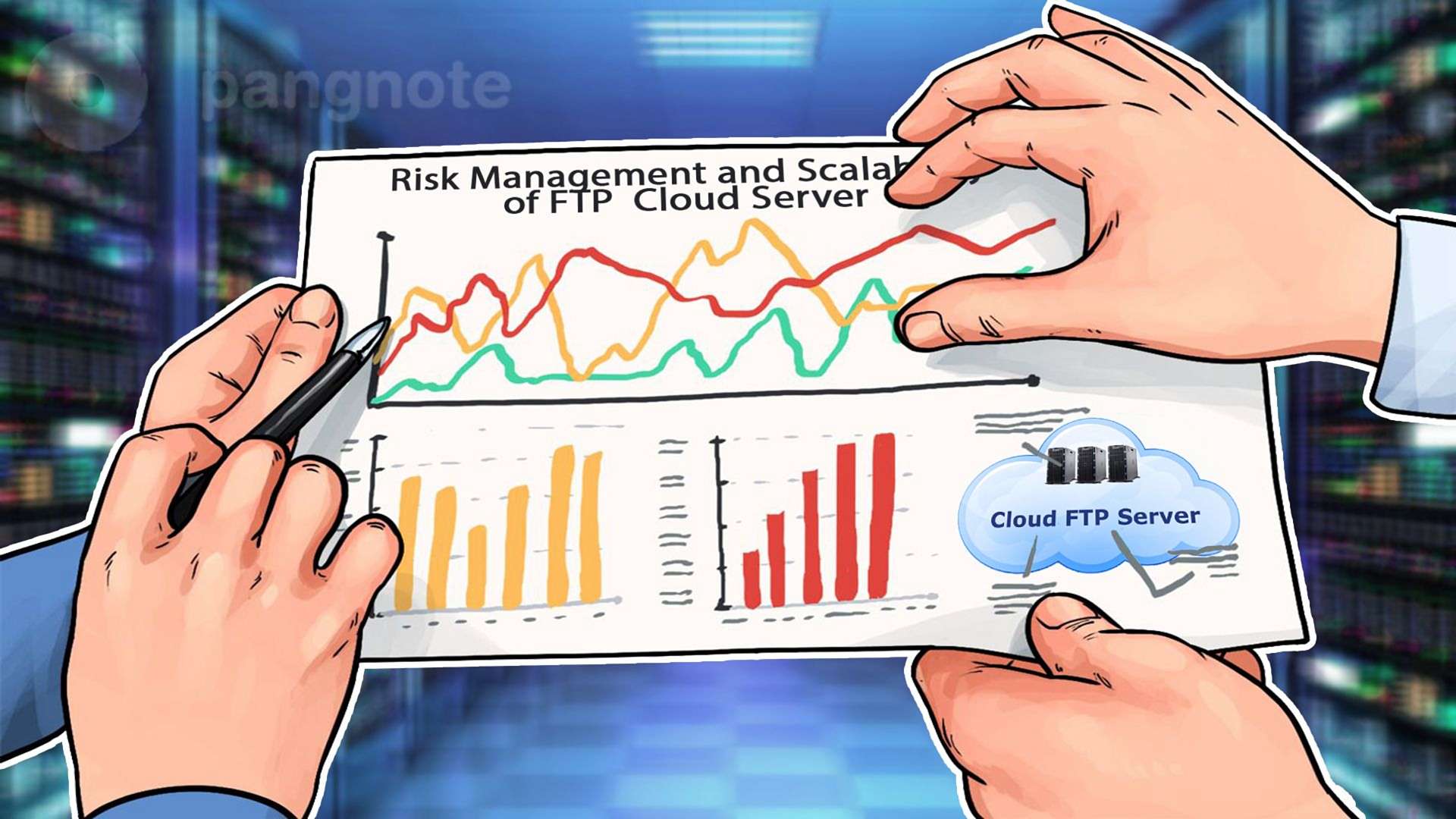 Risk Management and Scalability of FTP Cloud Server
