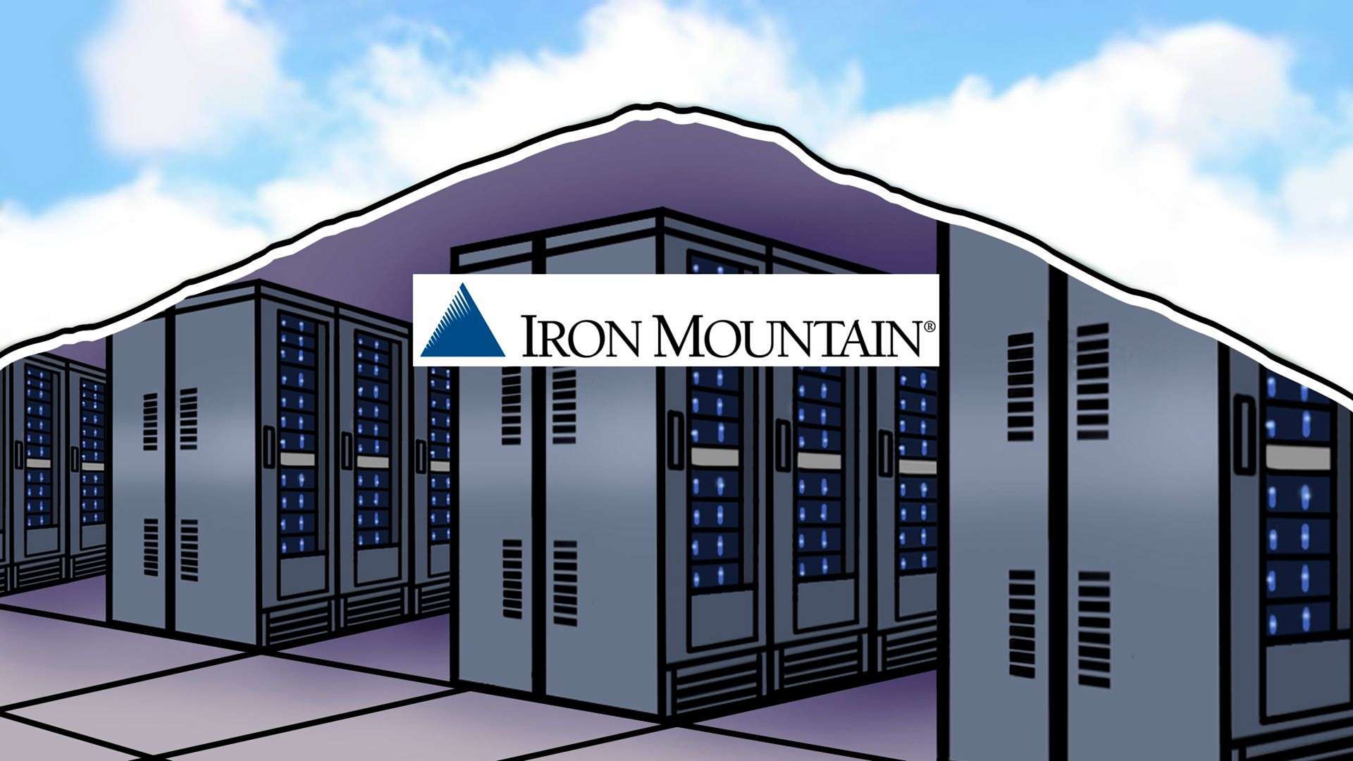 Unbelievable Power Usage Effectiveness of underground Iron Mountain DC