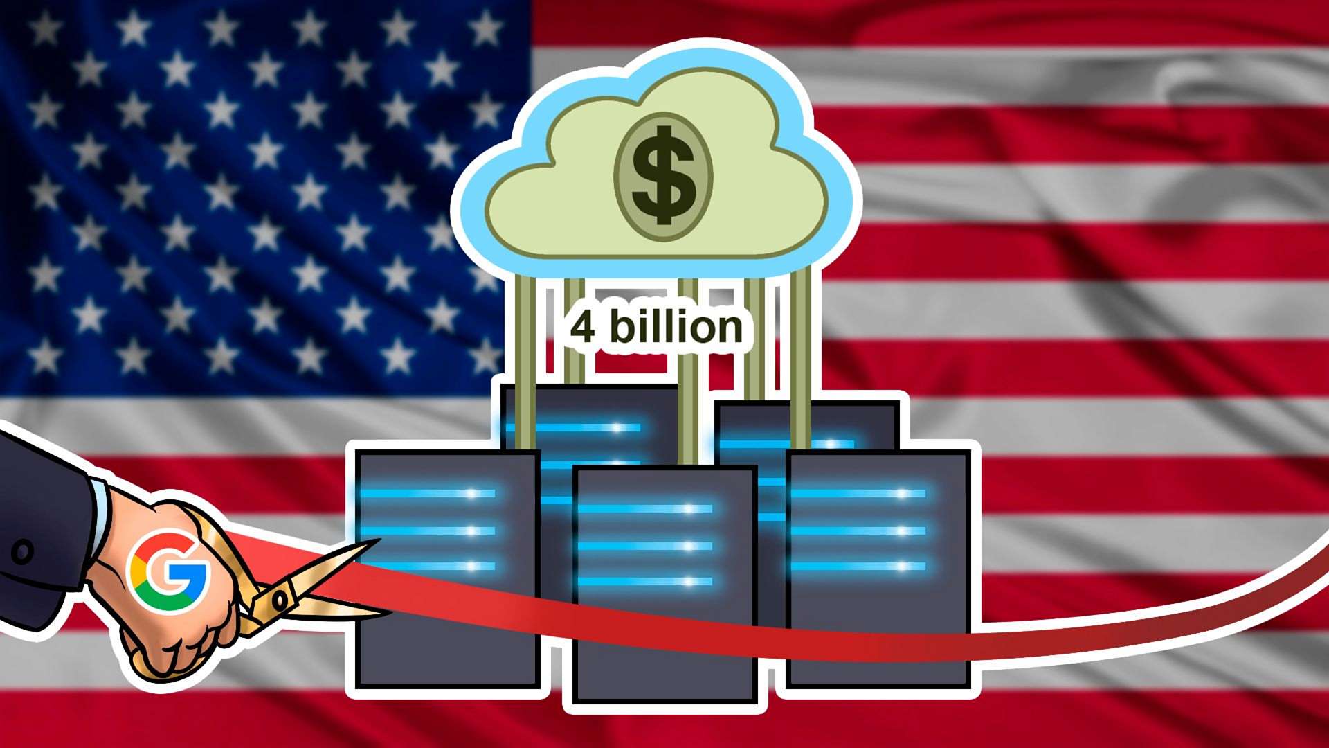 Google is building 5 new data centers in the USA for Google Cloud platform