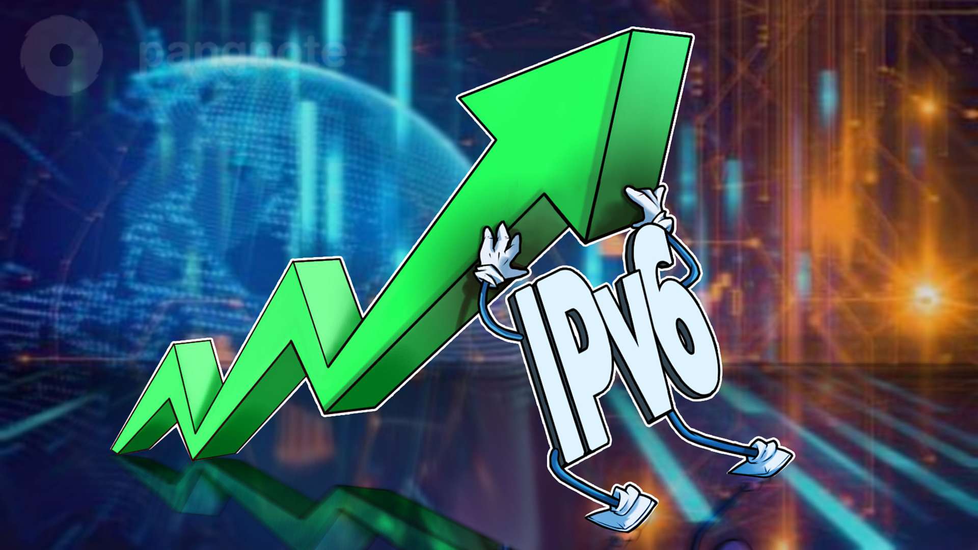 The rise in popularity of IPv6 has not caught up with the size of the critical mass to concur with IPv4
