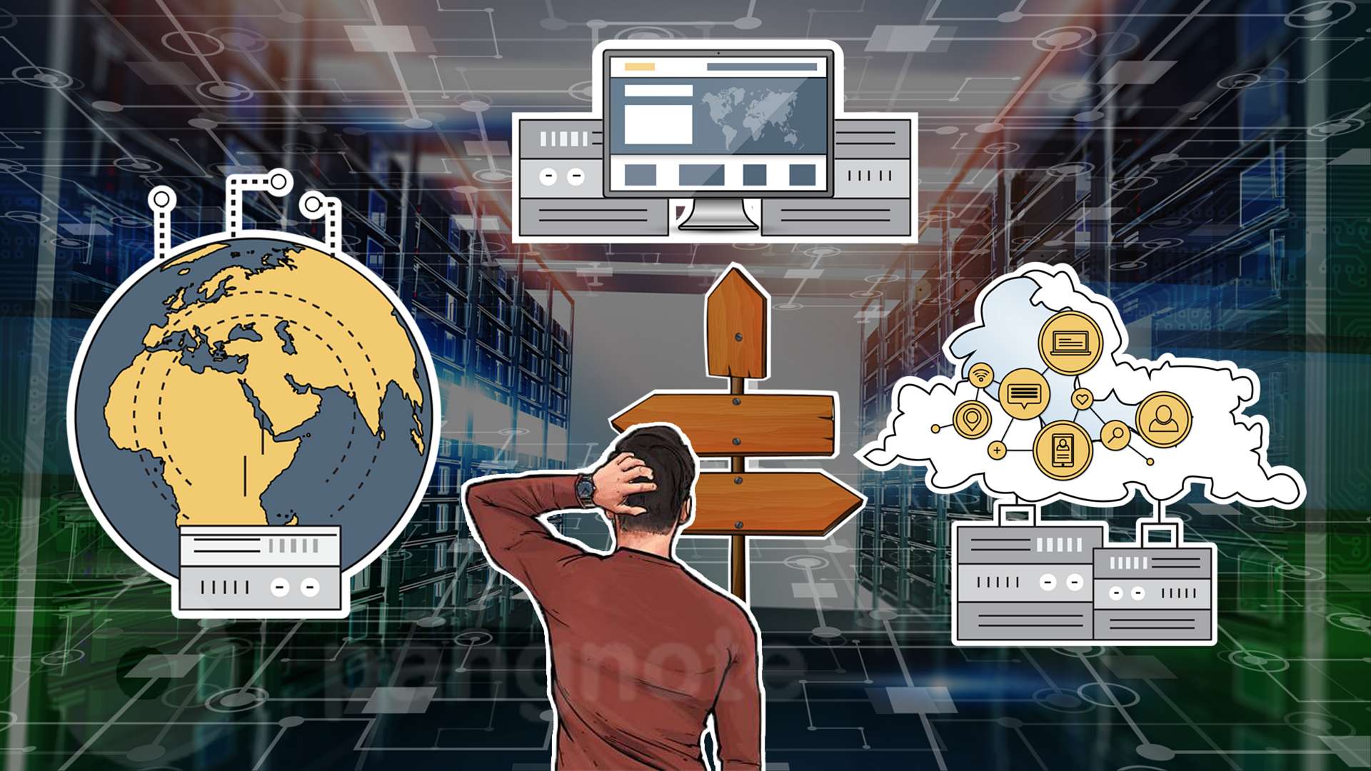 Hosting for a startup: shared, cloud or own server?