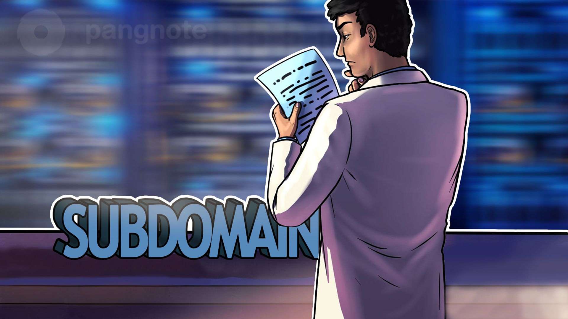 What determines domain name value and what is subdomain?