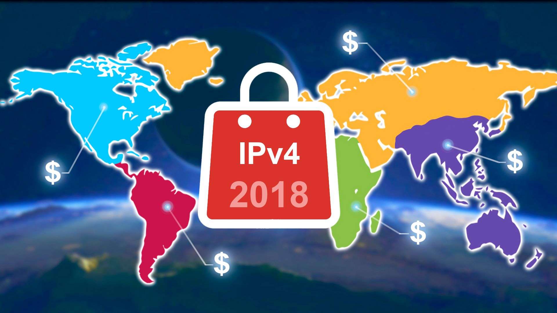 Market prices for IPv4 ranges in 2018