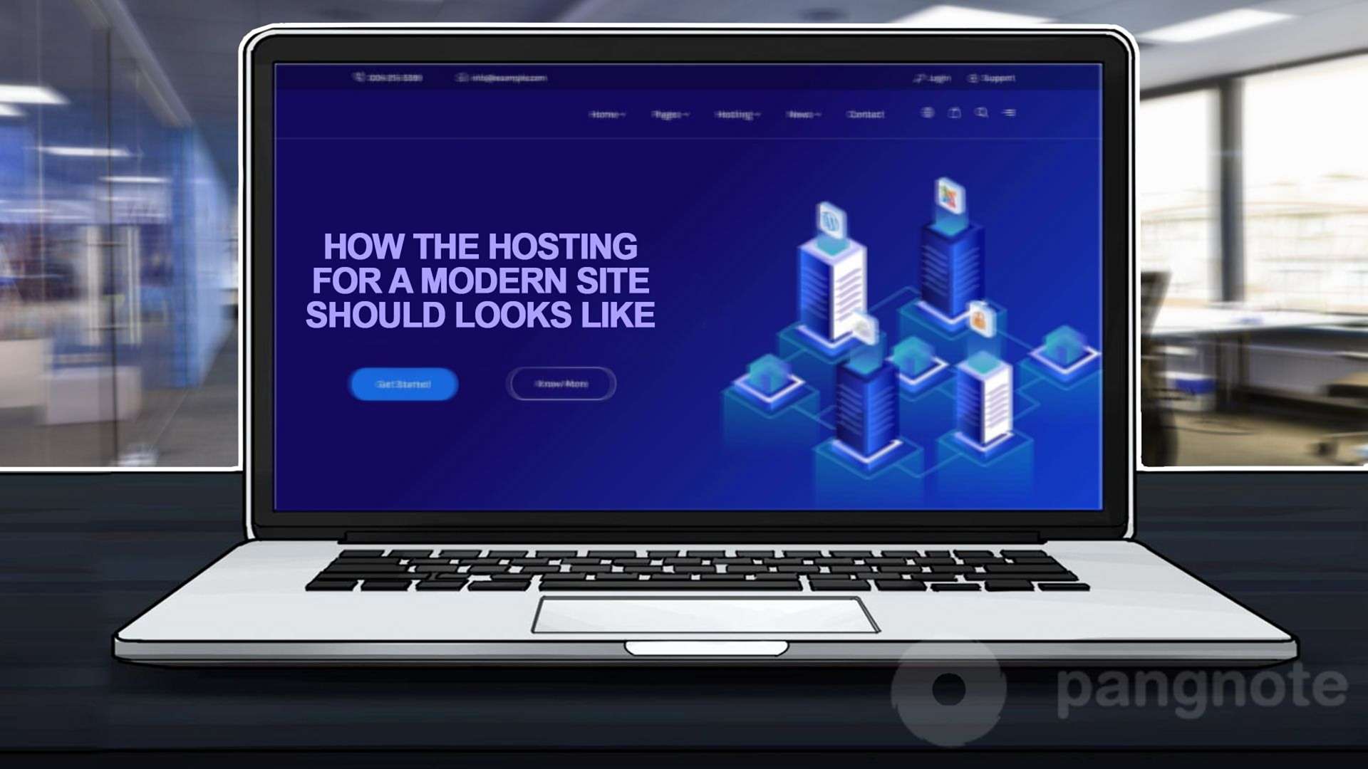 How the hosting for a modern site should looks like?